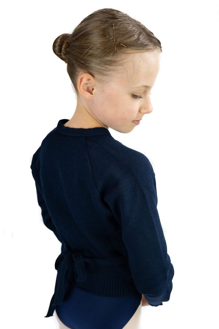 Navy Ballet Cardigan (Girls) - Image 2